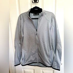 Men’s Under Armour Zip Jacket Grey size M